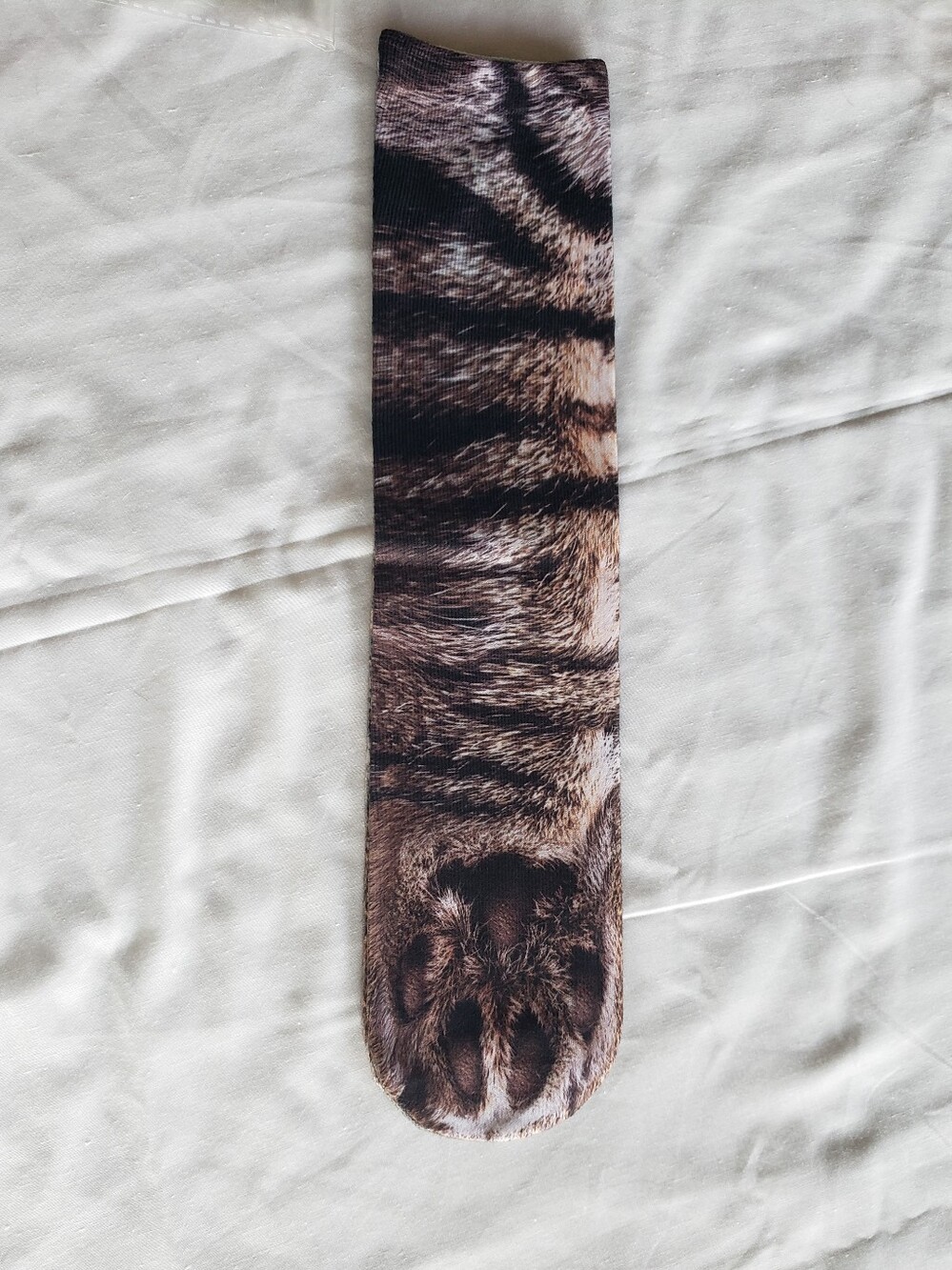 Women’s Tabby Print Crew Socks